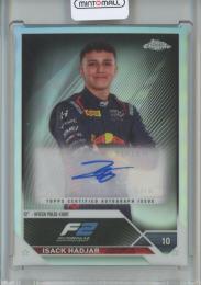 2023 Topps Chrome Formula 1 Racing  Isack Hadjar Chrome Autographs