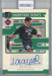 2021-22 Donruss Jorge Campos Signature Series Auto #36 Mexico