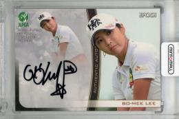 2021 EPOCH JLPGA イ ボミ 直筆サインカード【072/100】