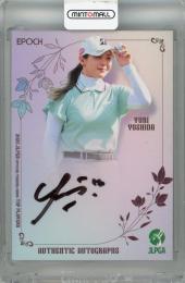 2025 EPOCH JLPGA TOP PLAYERS 吉田優利 直筆サインカード【046/129】