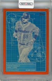 2024 Topps NPB 村上宗隆 Superstar Blueprints Orange (白かけ有り)【25/25 (ラストナンバー)】 東京ヤクルトスワローズ