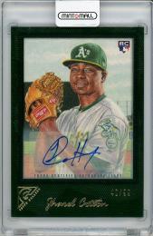 2017 TOPPS Gallery Jharel Cotton (オリックス) Autograph (RC)【40/99】