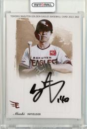 2022 楽天オリジナル 2nd マーキ(山﨑真彰) 直筆サインカード【03/40】