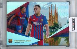 2021-22 Topps FC Barcelona Team Set  Sergino Dest Base Our City Rainbow(パラレル版) 151/275
