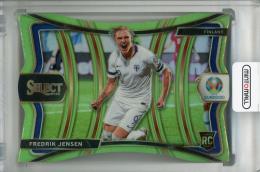 2020 Panini Select UEFA Euro Preview Finland Fredrik Jensen Base Mezzanine Neon Green (RC)(パラレル版) 059/149