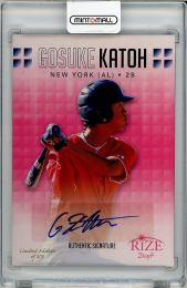 2013 LEAF Rize Draft Gosuke Katoh Autograph