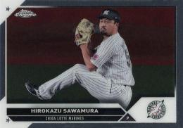 2023 TOPPS Chrome NPBプロ野球 #11 澤村拓一(ロッテ) レギュラーカード
