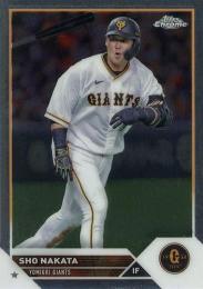 2023 TOPPS Chrome NPBプロ野球 #12 中田翔(巨人) レギュラーカード