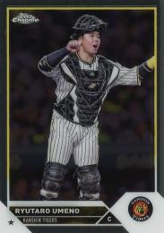 2023 TOPPS Chrome NPBプロ野球 #63 梅野隆太郎(阪神) レギュラーカード