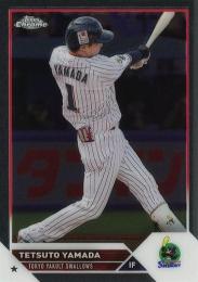 2023 TOPPS Chrome NPBプロ野球 #83 山田哲人(ヤクルト) レギュラーカード