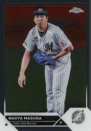 2023 TOPPS Chrome NPBプロ野球 #135 益田直也(ロッテ) レギュラーカード