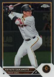 2023 TOPPS Chrome NPBプロ野球 #147 坂本勇人(巨人) レギュラーカード