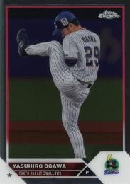 2023 TOPPS Chrome NPBプロ野球 #148 小川泰弘(ヤクルト) レギュラーカード