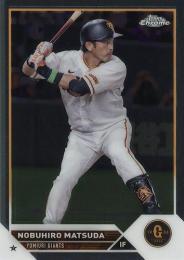 2023 TOPPS Chrome NPBプロ野球 #180 松田宣浩(巨人) レギュラーカード