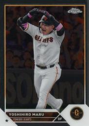 2023 TOPPS Chrome NPBプロ野球 #193 丸佳浩(巨人) レギュラーカード