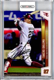 2022 球団別 東北楽天ゴールデンイーグルス 1st Version  岡島豪郎 レギュラーカード金箔サイン版 39/45