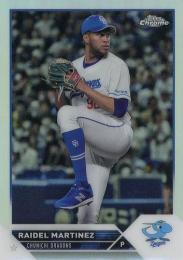 2023 TOPPS Chrome NPBプロ野球 #41 R.マルティネス(中日) リフラクターパラレル版 レギュラーカード