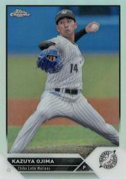 2023 TOPPS Chrome NPBプロ野球 #81 小島和哉(ロッテ) リフラクターパラレル版 レギュラーカード