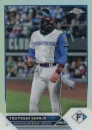 2023 TOPPS Chrome NPBプロ野球 #116 新庄剛志(日本ハム) リフラクターパラレル版 レギュラーカード