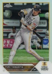 2023 TOPPS Chrome NPBプロ野球 #149 柳田悠岐(ソフトバンク) リフラクターパラレル版 レギュラーカード