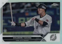 2023 TOPPS Chrome NPBプロ野球 #170 安田尚憲(ロッテ) リフラクターパラレル版 レギュラーカード