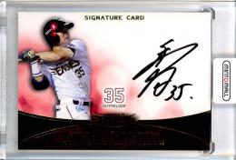 2022 球団別 東北楽天ゴールデンイーグルス 1st Version  島内宏明 直筆サインカード 38/60