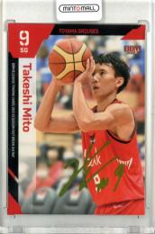 2023 BBM B.LEAGUE FAST BREAK 2nd Half  水戸健史 金箔サインカード