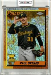2025 Topps Series 1 Paul Skenes #T90C-32 '90 Silver Pack Chrome Pirates