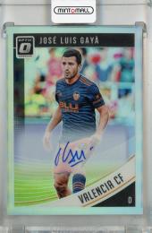 2018-19 Panini Donruss Jose Luis Gaya Optic Autographs Silver #87 ※裏面傷あり Valencia CF