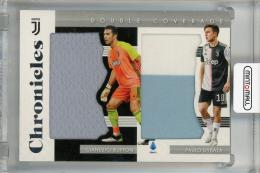 2019-20 Panini Chronicles Gianluigi Buffon/Paulo Dybala Double Coverage #13 ※傷あり Juventus