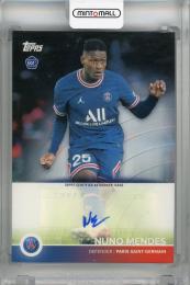 2021-22 Topps Paris Saint-Germain Team Set Nuno Mendes Autographs #A-NM RC ※白かけあり