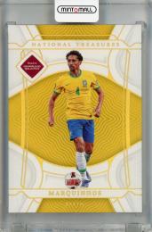 2022 Panini National Treasures FIFA Road to World Cup Marquinhos Gold #20 ※裏面汚れあり【02/10】 Brazil