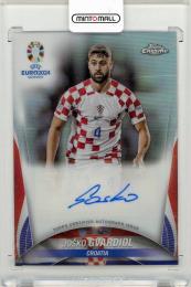 2024 TOPPS Chrome  Josko Gvardiol UEFA Euro Autographs #CAJG  Croatia