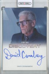 2023 Rittenhouse Star Trek Discovery Season 4 David Cronenberg Full Bleed Autographs #NNO