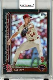 2025 Topps Series 1 Sonny Gray #306 Black Rainbow Foil【03/10】 Cardinals