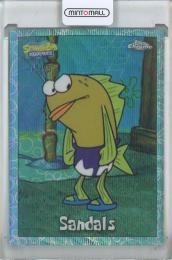 2025 Topps Chrome SpongeBob Squarepants  Flower Cloudfractors #152 Sandals【15/75】