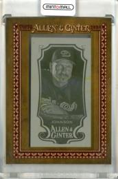 2024 Topps Allen & Ginter Randy Johnson #244 Yellow Printing Plate【1/1】 Diamondbacks