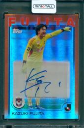 2025 TOPPS J.League Flagship 藤田和輝 直筆サインカード【7/25】 アルビレックス新潟
