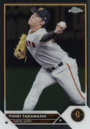 2023 TOPPS Chrome NPBプロ野球 #40 高梨雄平(巨人) レギュラーカード