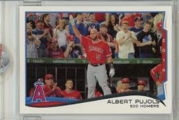 2014 Topps Vault Albert Pujols 500 Homers Blank Back【1/1】《ケースに汚れあり》