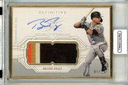 2020 Topps Definitive Collection Buster Posey #FAC-BP Framed Autograph Patches【09/10】 Giants