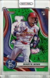 2024 Topps Bowman's Best Masynn Winn Green Refractor【33/99】 St. Louis Cardinals