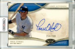 2014 Topps Tier One Paul O'Neill Accalaimed Autographs【254/299】 New York Yankees