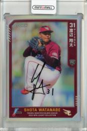 2023 EPOCH NPB  LUXURY COLLECTION 東北楽天 渡辺翔太 直筆サインカード 53/67