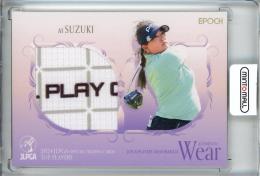 2024 EPOCH JLPGA Official Trading Card Top Players 鈴木愛 ウェアカード【099/120】