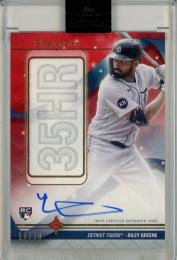 2023 Topps Luminaries Detroit Tigers Riley Greene  Home Run Kings Autographs, Red(Lastナンバー!) 10/10