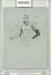2017-18 Panini Flawless  Grant Hill Excellence Signatures Black Plate(1of1)