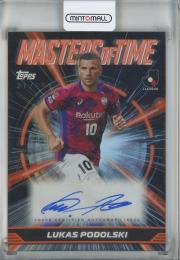 2025 TOPPS J. LEAGUE PREMIUM ルーカス・ポドルスキ Masters Of Time Autographs【21/25】 ヴィッセル神戸