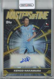 2025 TOPPS J. LEAGUE PREMIUM 中村憲剛 Masters Of Time Autographs【49/50】 川崎フロンターレ