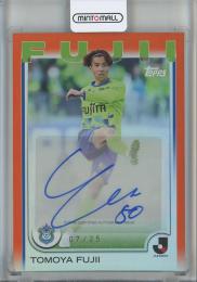 2025 TOPPS J. LEAGUE PREMIUM 藤井智也 Autograph Orange Foil #ATFI【07/25】 湘南ベルマーレ